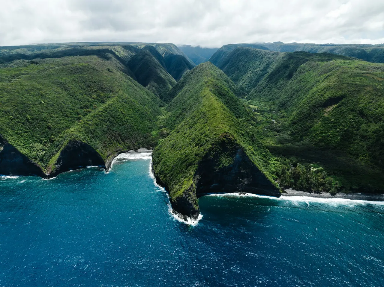 Aerial study of the coast; illustrative image